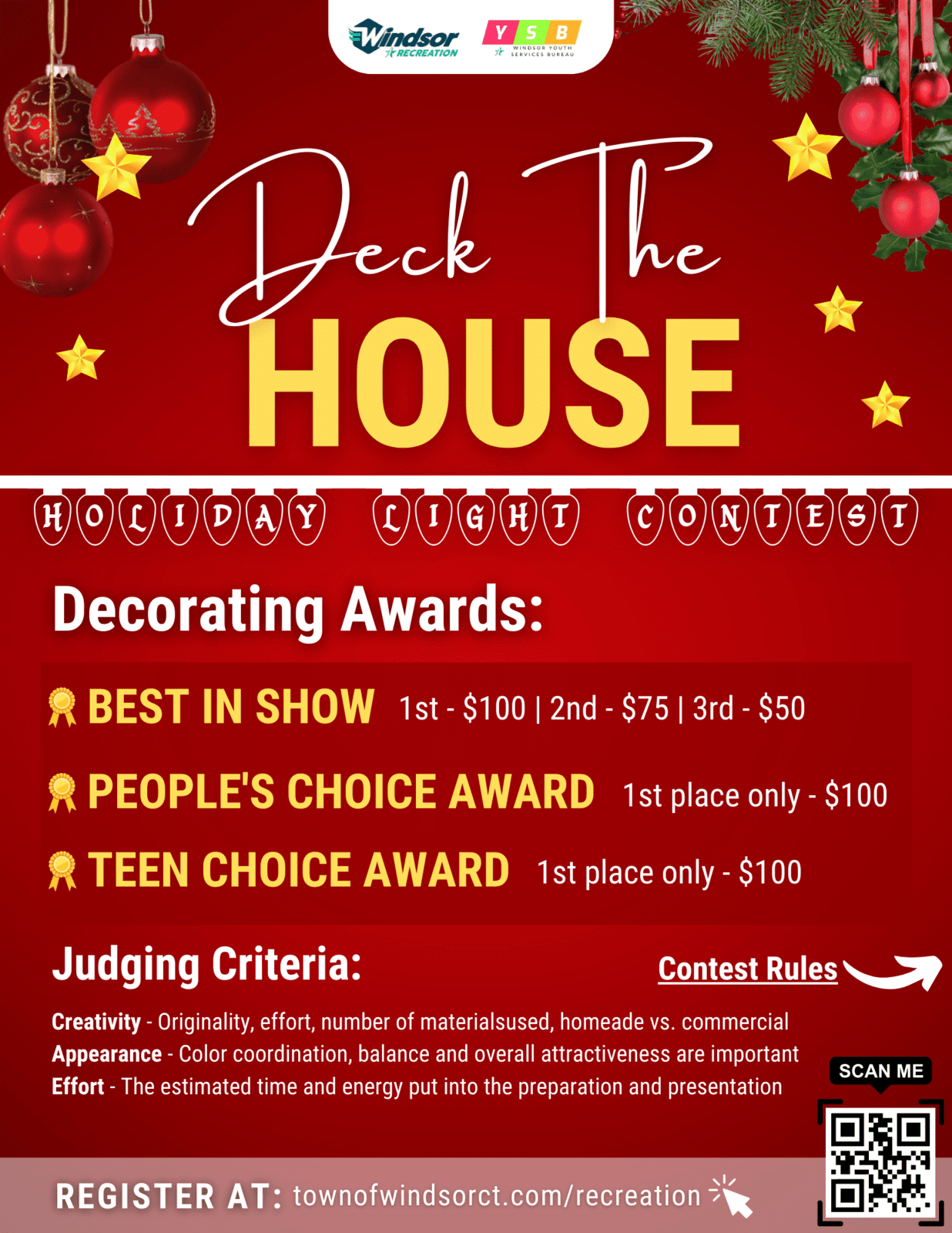 House Holiday Light Contest
